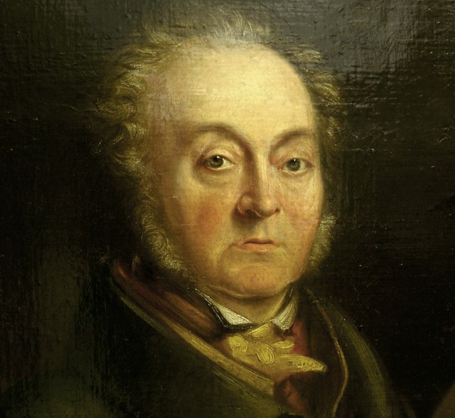 Williamson aged 50. On the reverse he has written 'This is a good likeness of me when I was half-seas over'